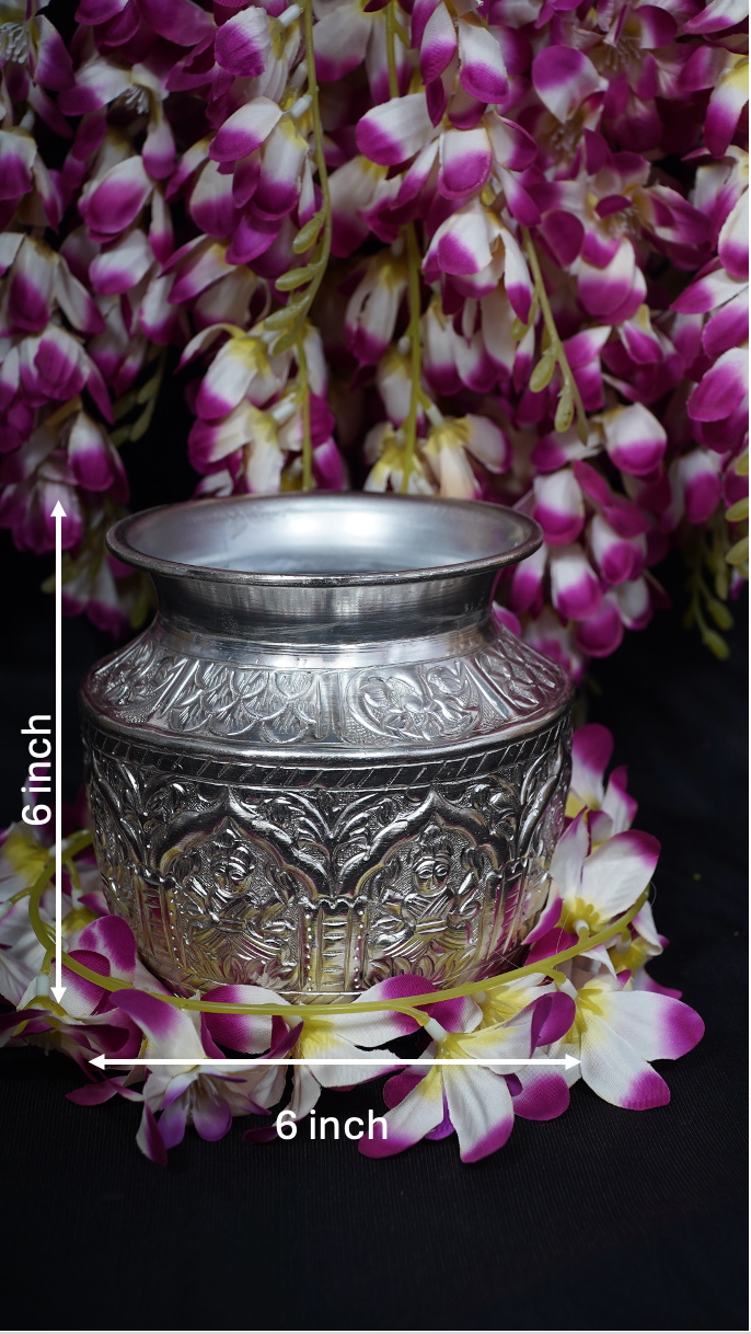 Ashta Lakshmi Kalasham | 6 inch